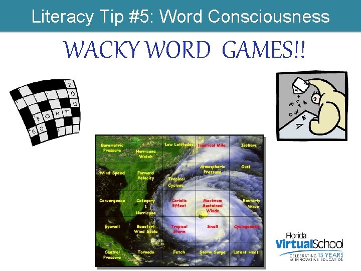 Literacy Tip #5: Word Consciousness WACKY WORD GAMES!! 