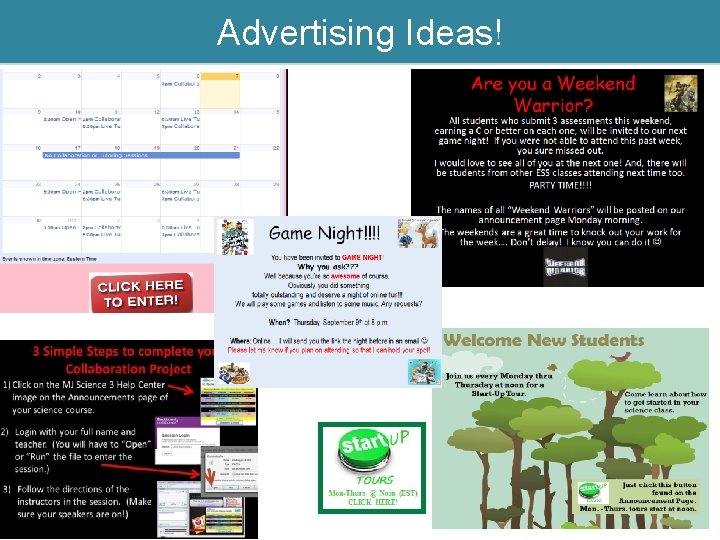 Advertising Ideas! 