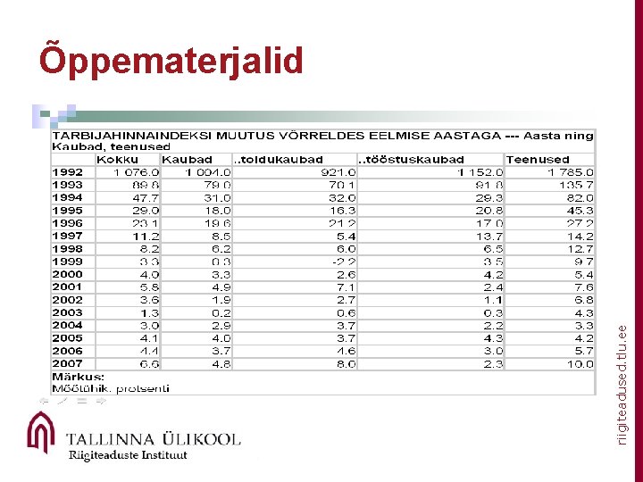 riigiteadused. tlu. ee Õppematerjalid 