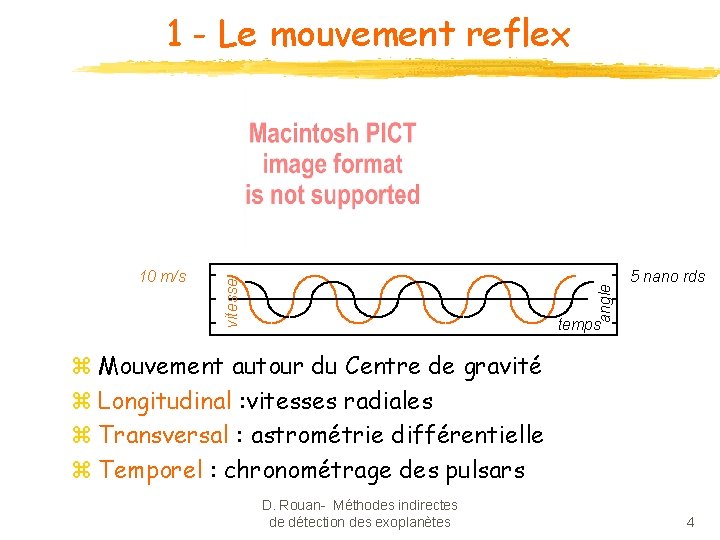 angle 10 m/s vitesse 1 - Le mouvement reflex 5 nano rds temps z