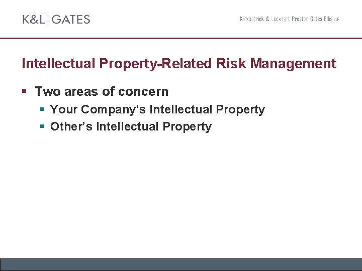 Risk Management and Compliance Overview Michael Brodowski Ph