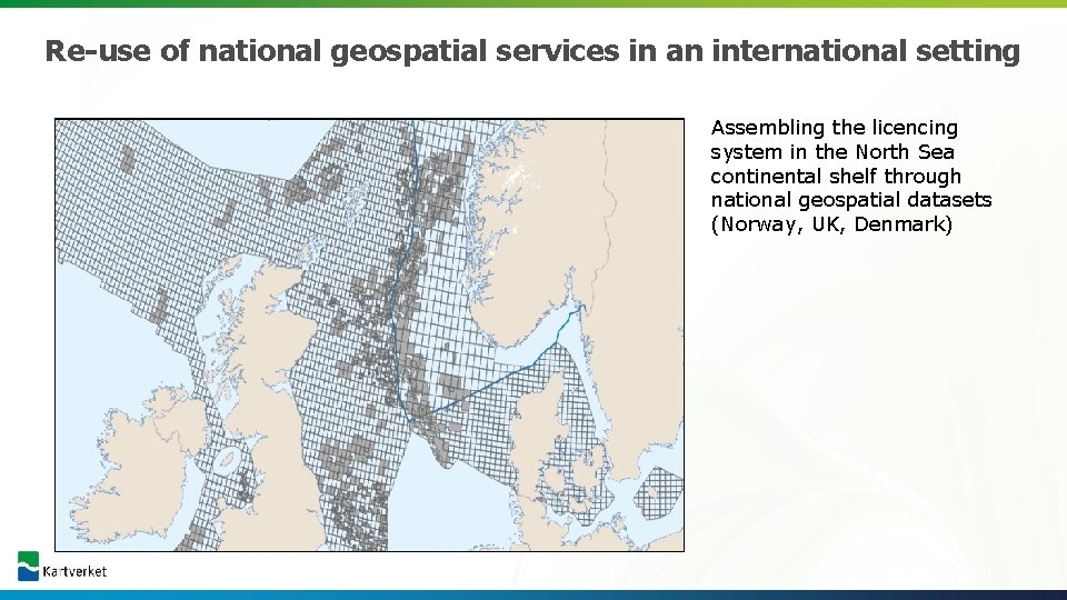 Re-use of national geospatial services in an international setting Assembling the licencing system in