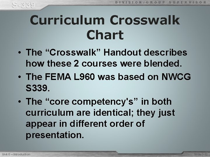 D I V I S I O N / G R O U P