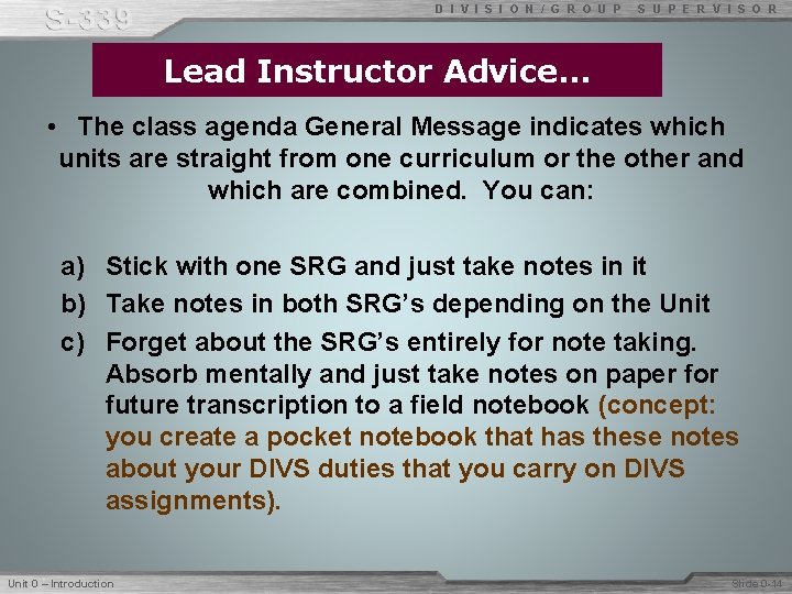 D I V I S I O N / G R O U P