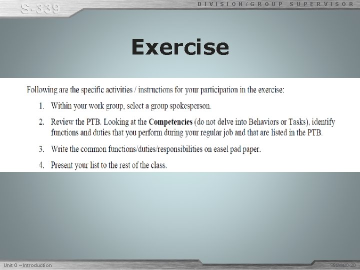 D I V I S I O N / G R O U P