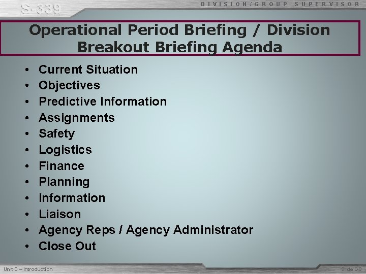 D I V I S I O N / G R O U P