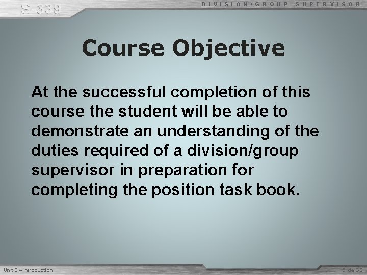 D I V I S I O N / G R O U P