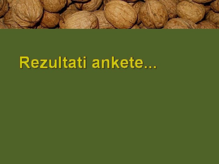 Rezultati ankete. . . 