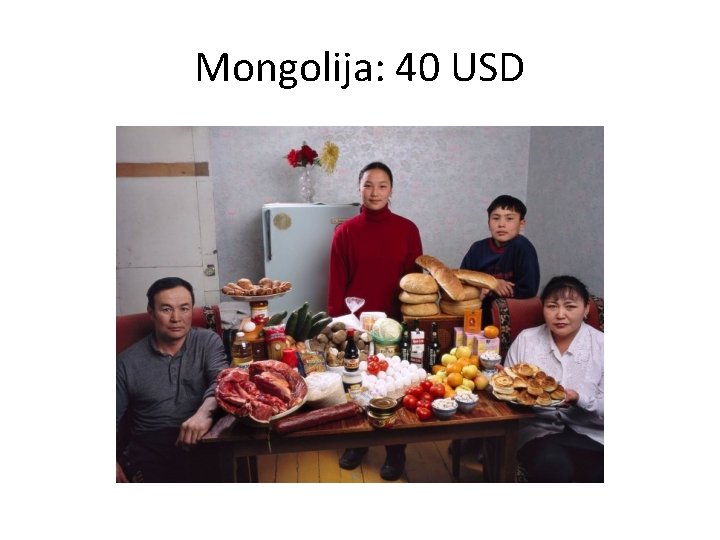 Mongolija: 40 USD 