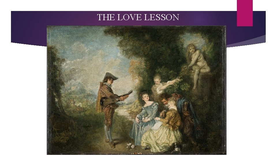 THE LOVE LESSON 