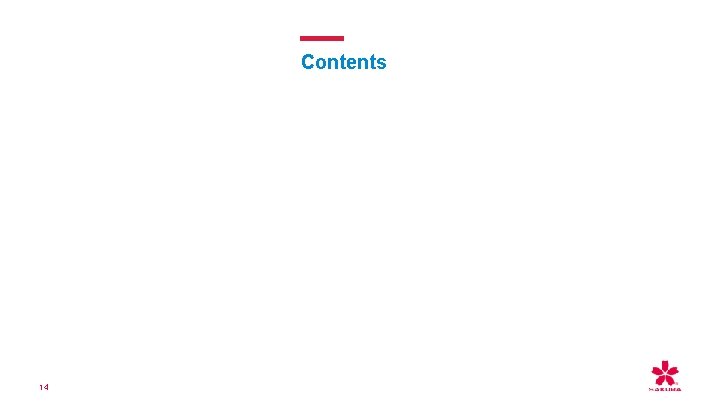 Contents 14 Contents 14