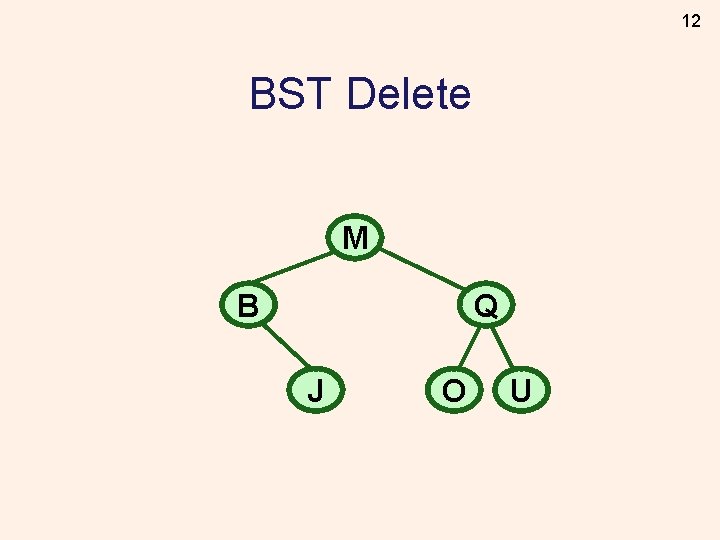 12 BST Delete M B Q J O U 