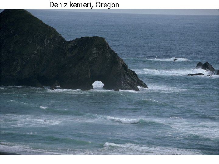 Deniz kemeri, Oregon KIYILAR VE DENİZLER Yrd. Doç. Dr. Yaşar EREN 