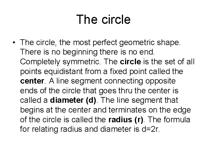 Perimeter Area Section 6 1 Perimeter The distance