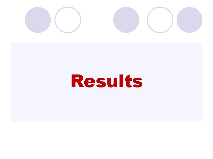 Results 
