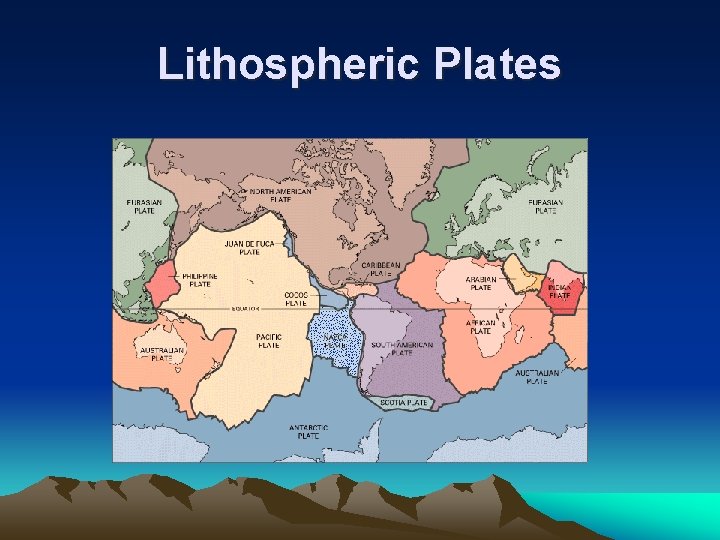 Lithospheric Plates 