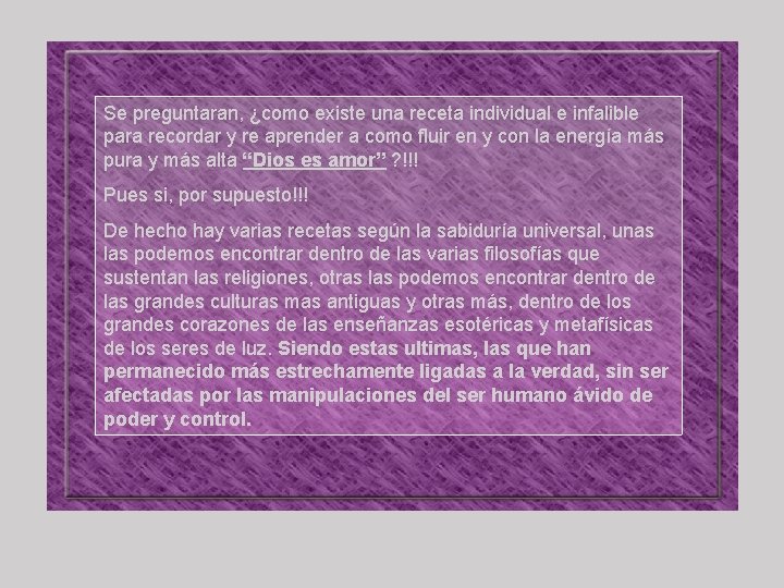 Se preguntaran, ¿como existe una receta individual e infalible para recordar y re aprender