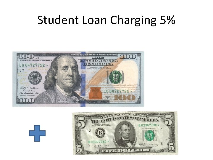 Student Loan Charging 5% 