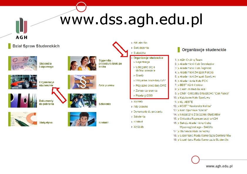 www. dss. agh. edu. pl 