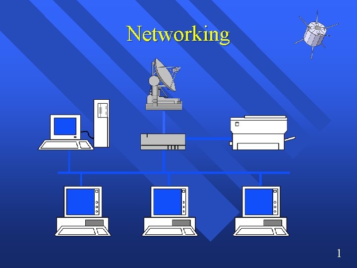 Networking 1 Network communication system for connecting end