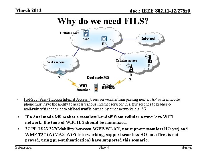 March 2012 doc. : IEEE 802. 11 -12/278 r 0 Why do we need
