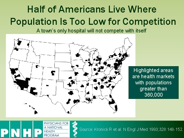 Half of Americans Live Where Population Is Too Low for Competition A town’s only