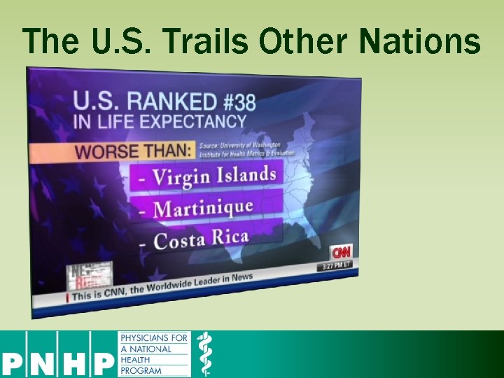 The U. S. Trails Other Nations 