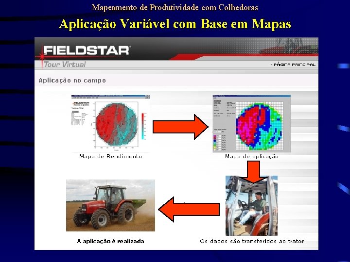 Mapeamento de Produtividade com Colhedoras Aplicação Variável com Base em Mapas 