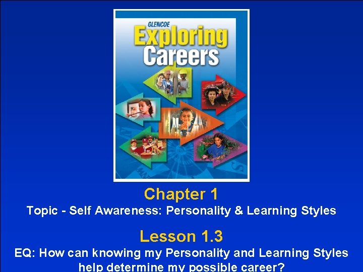 Chapter 1 Topic - Self Awareness: Personality & Learning Styles Lesson 1. 3 EQ: