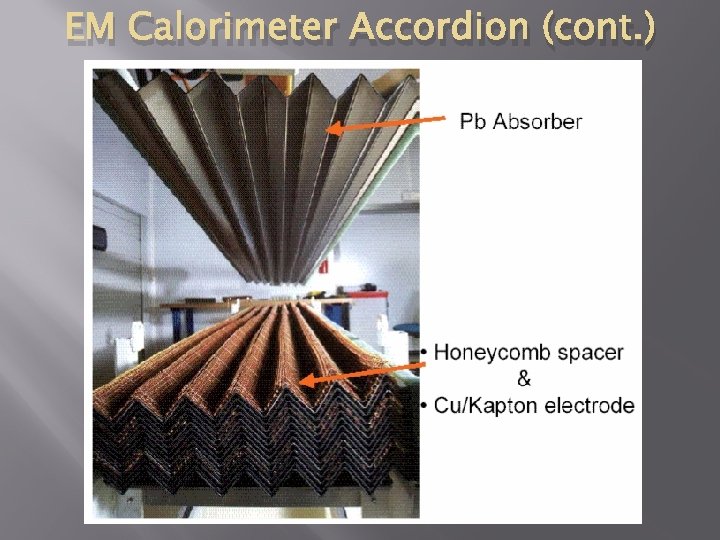 EM Calorimeter Accordion (cont. ) 