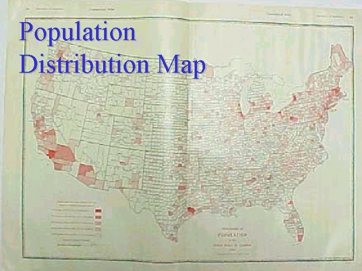 Population Distribution Map 