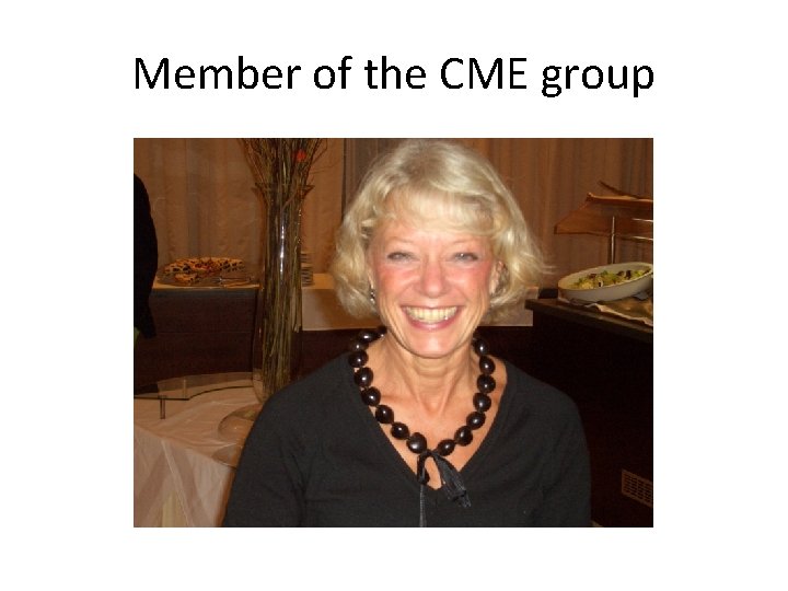 Member of the CME group 