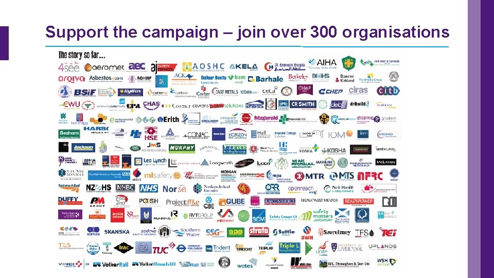Support the campaign – join over 300 organisations 