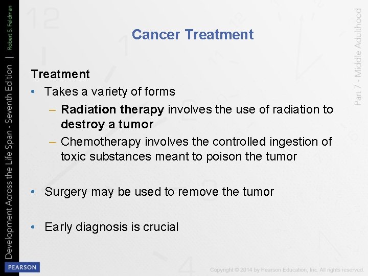Cancer Treatment • Takes a variety of forms – Radiation therapy involves the use
