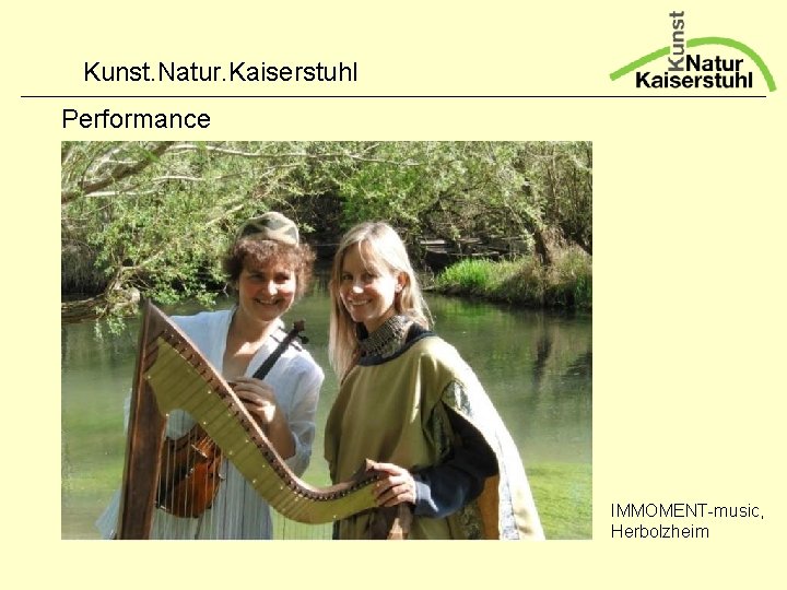 Kunst. Natur. Kaiserstuhl Performance IMMOMENT-music, Herbolzheim 