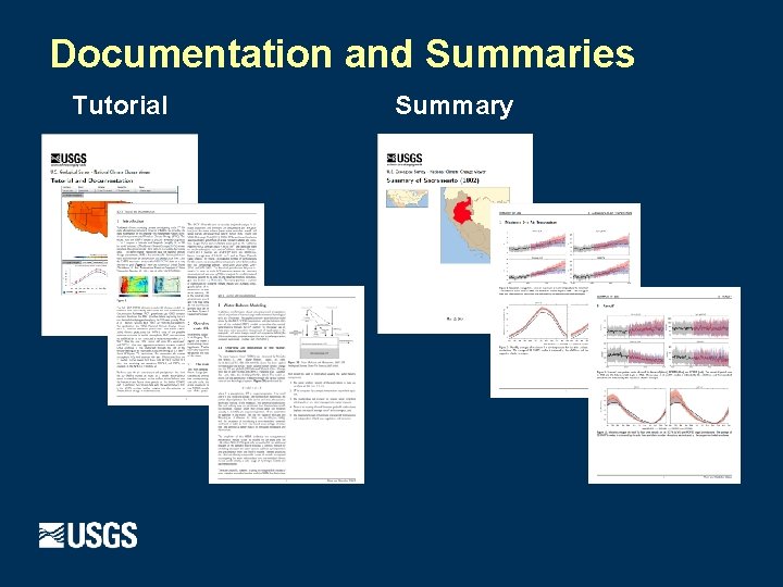 Documentation and Summaries Tutorial Summary Documentation and Summaries Tutorial Summary