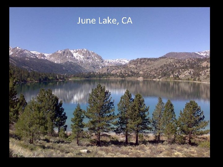 June Lake, CA 