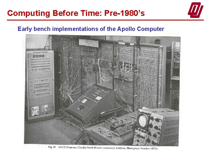 Computing Before Time: Pre-1980’s Early bench implementations of the Apollo Computer 