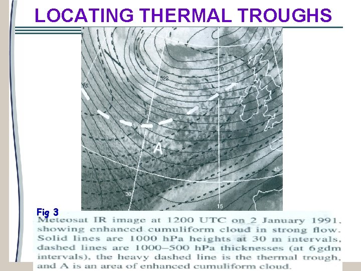 LOCATING THERMAL TROUGHS Fig 3 