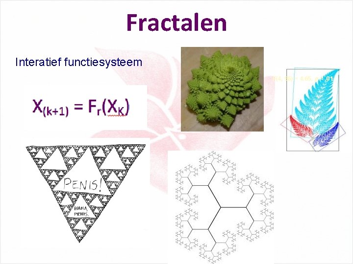 Fractalen Interatief functiesysteem F(4, 56) = 4. 65, p <. 01 