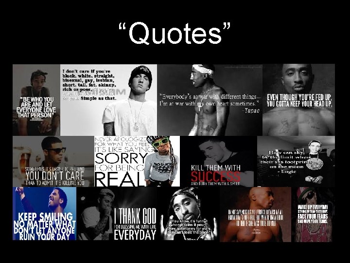 “Quotes” 