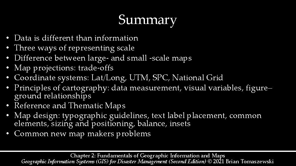 Summary Data is different than information Three ways of representing scale Difference between large Summary Data is different than information Three ways of representing scale Difference between large