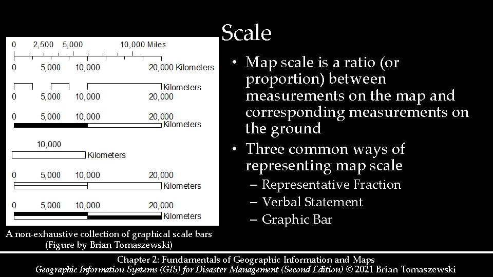 Scale • Map scale is a ratio (or proportion) between measurements on the map Scale • Map scale is a ratio (or proportion) between measurements on the map