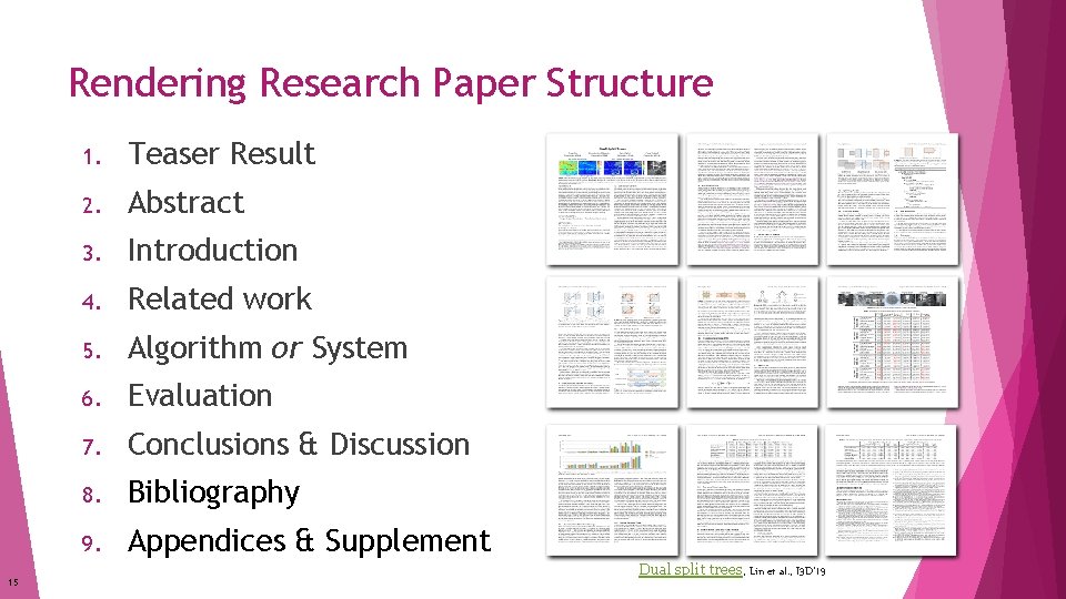 Rendering Research Paper Structure 15 1. Teaser Result 2. Abstract 3. Introduction 4. Related Rendering Research Paper Structure 15 1. Teaser Result 2. Abstract 3. Introduction 4. Related