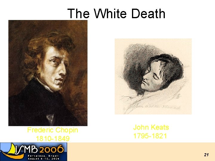 The White Death Frederic Chopin 1810 -1849 John Keats 1795 -1821 21 The White Death Frederic Chopin 1810 -1849 John Keats 1795 -1821 21