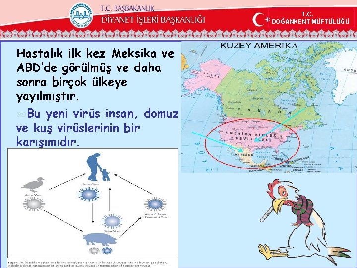 T. C. DOĞANKENT MÜFTÜLÜĞÜ Hastalık ilk kez Meksika ve ABD’de görülmüş ve daha sonra