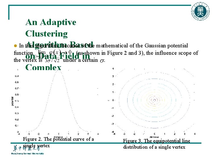 An Adaptive Clustering l In Algorithm this algorithm, because of the mathematical of the