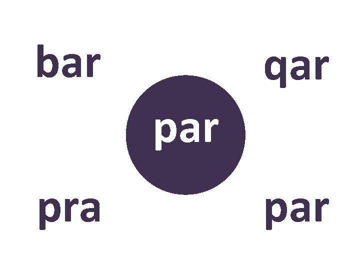 bar qar pra ? par 