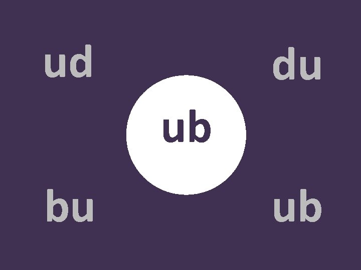 ud du ub bu ub 