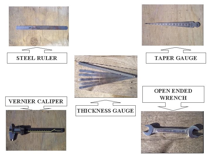 STEEL RULER TAPER GAUGE OPEN ENDED WRENCH VERNIER CALIPER THICKNESS GAUGE 